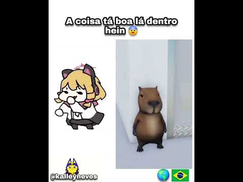 OMG, It's Caramba Sid, cê viu aquela gatinha que entrou dentro do banheiro? 😏🇧🇷 meme