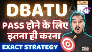 DBATU MATHS 2 | PASS होने के लिए इतना ही करना | ENGINEERING FIRST YEAR | ENGINEERING MATHS #dbatu