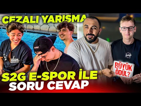S2G OYUNCULARIYLA 50.000 UC ÖDÜLLÜ VE CEZALI SORU CEVAP! 😱 (KAZANMAK İÇİN BİRBİRİNE GİRDİLER!)