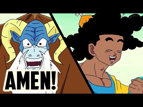 BLACK GOKU claps MORO with his VOICE!? (If Goku and Vegeta were Black Pt 8)