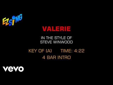 Steve Winwood – Valerie (Karaoke)