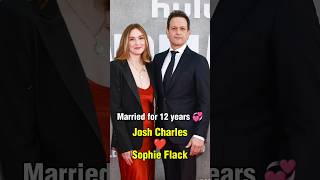 Josh Charles love story, Sophie Flack and children 💓 #joshcharles #hollywoodbuzz #lovestory #actor