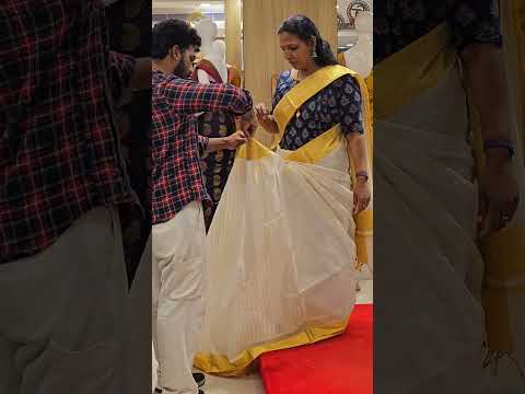 perfect saree draping #drapingsaree #fashion #drapingstyle #sareedesign #draping #saree #sareedrape