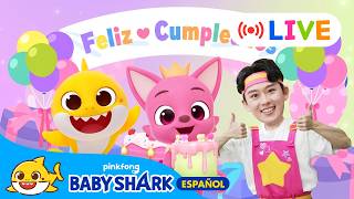 🔴EN VIVO | A Felicitar el Cumpleaños🥳🎂 de Pinkfong💕 | Videos Infantiles | Baby Shark en español