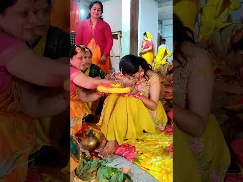 Haldi #emotions #masti  #youtubeshorts  #youtube #feeling