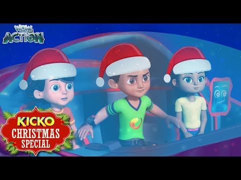 Super Speedo Ki Party | Christmas Special Kicko Compilation 04 | Wow Kidz Action #Kicko