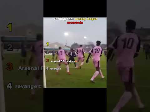 RANKING BEST SUNDAY LEAGUE MOMENTS #shorts