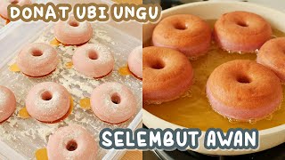 SELEMBUT AWAN!! DONAT UBI UNGU