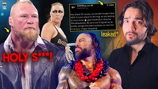 DAMN🤯...BROCK LESNAR, Leaked WWE Surprise Return, Roman Reigns, Ronda Rousey