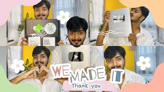 SILVER PLAY BUTTON ഉം വെള്ളി വീഴുന്ന ഞാനും | UNBOXING PLAY BUTTON | @itsallabout.SayedAnwar