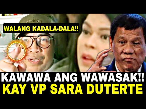 KAWAWA ANG NAGPAPLANUNG WASAKIN SI VP SARA DUTERTE VLOGGER NA SI BADONG ARATILES GANITO ANG PANANAW