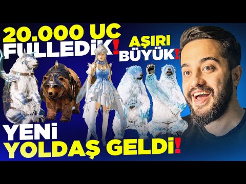 OYUNUN EN BÜYÜK YOLDAŞI AYI GELDİ! 20.000 UC HERŞEYİ ALDIK! PUBG Mobile