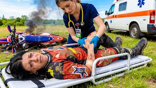 INES JE SLOMILA NOGU