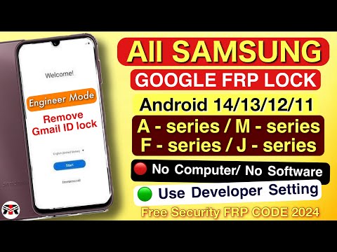 New Method - All Samsung FRP Bypass 2025 Android 11-12-13-14 || No Code *#0*# - No Need TalkBack