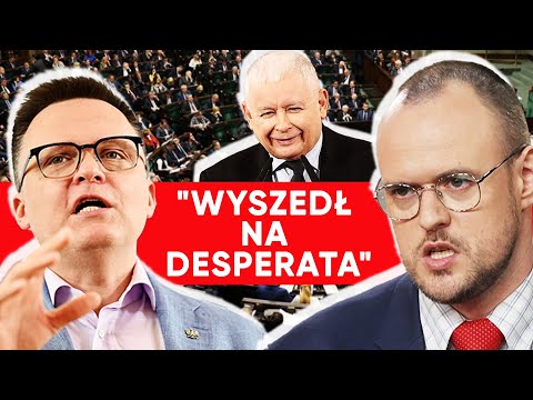 "Schadzka" z Kaczyńskim pogrążyła Hołownię. Dr Rafałowski: Zrobił to w fatalnym stylu