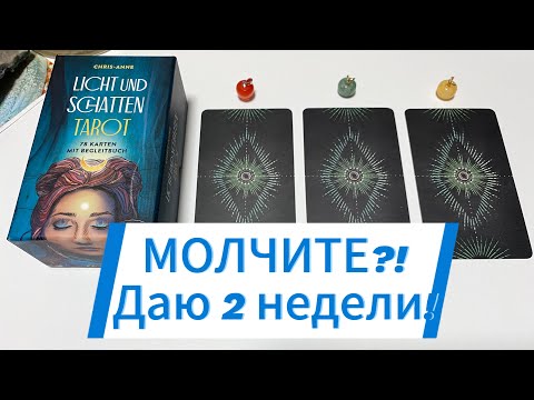 МОЛЧИТЕ?! Напишет, позвонит, даст о себе знать в ближайшие 2 недели? Гадание на таро Tarot Reading