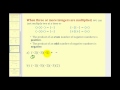 Multiplying Integers and Their Signs