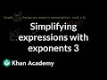 Exponential Expressions and Simplification