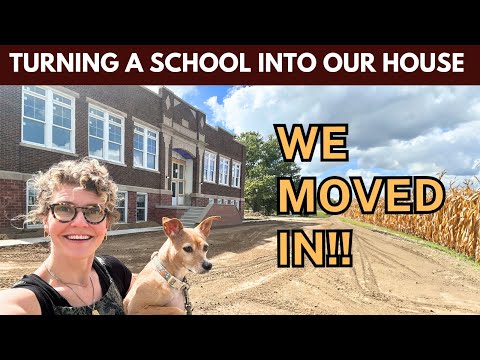 WE MOVED INTO THE SCHOOLHOUSE!! 7 Things We’re Most Excited About (ft. Waterdrop RO X16 System)