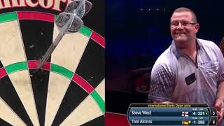 PDC International Darts Open Toni Alcinas vs Steve West