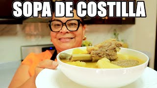 PREPARA ESTA DELICIOSA SOPA DE COSTILLA