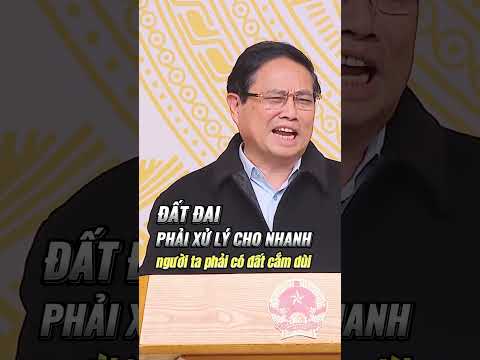 Thủ tướng Phạm Minh Chính: Chưa có đất thì phải tính toán cho người ta, đấy mới là nhân văn | VTV4