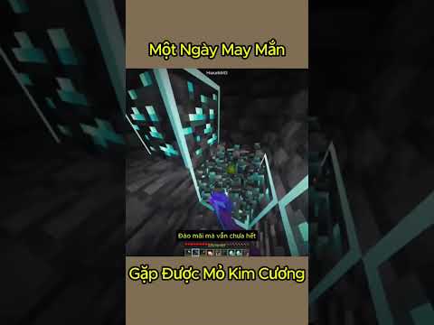 Lần Đi Mine Đầy Bất Ổn #minecraft #short