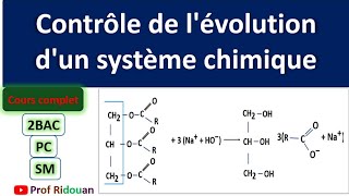 Contrôle de l'évolution d'un système chimique saponification