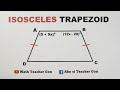 Angles and Isosceles Trapezoids