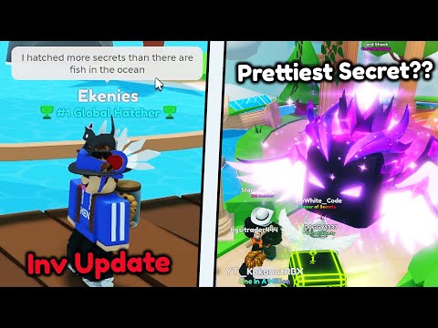 #1 Egg Hatcher Has Now 80 Mil Total Hatches! on Alts in Bubble Gum Sim Infinity...