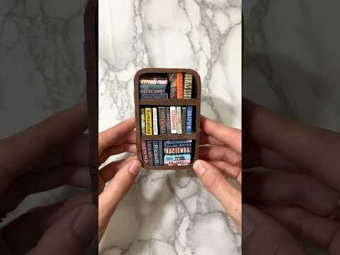 I’d love to make this an annual tradition! #miniatures #miniature #upcycling #upcycled #booktok