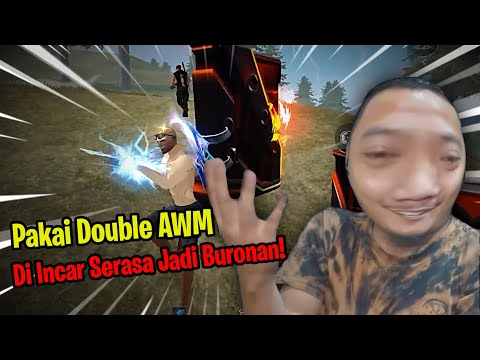 Sampai Jantungan Aku Kali Ini Pakai Double AWM! Asyik Perang Mulu!