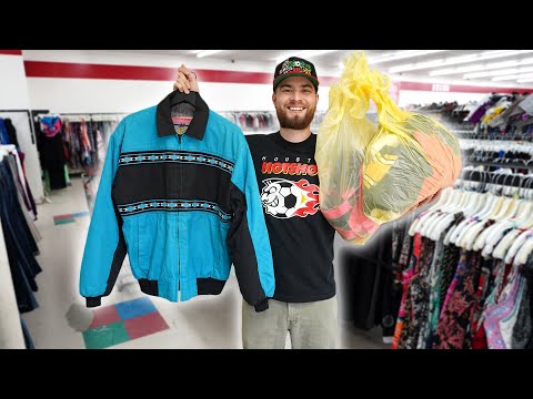 I Spent $100 on A Vintage T-Shirt in the Thrift!! A Trip to the Thrift