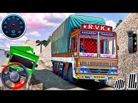 Indian Larry Truck Driving Simulator 3D - Cargo Offroad Truck Driver 2024 - Android GamePlay