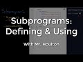 Understanding Subprograms in Programming