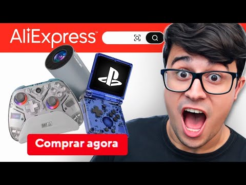 COMPRANDO vários VIDEOGAMES BIZARROS no ALIEXPRESS