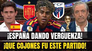 ¡QUE BATACAZO! PRENSA ESPAÑOLA FURIOSA REACIONA ASI TRAS EMPATAR CON CABO VERDE (0-0) EN EL MUNDIAL.