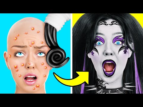 Extreme Makeover From Nerd To Rock Wednesday Girl for My Crush by K-Slay