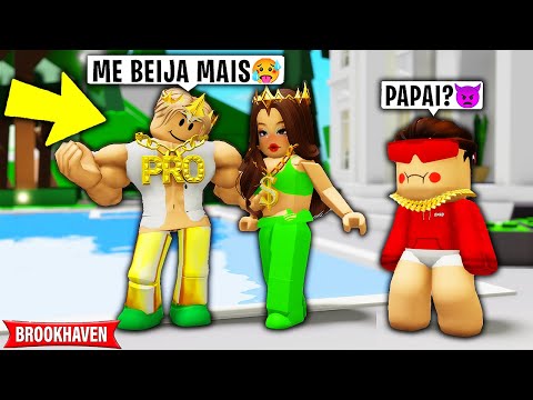 Fui ADOTADO por um CASAL de MILIONÁRIOS e ISSO ACONTECEU... BROOKHAVEN RP Roblox