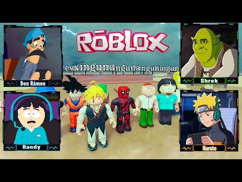 TONTOS CAÓTICOS - ROBLOX (GOKU, NARUTO, HOMERO, PETER GRIFFIN, DON RAMÓN, RANDY) | FactyKilian