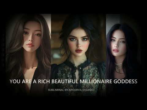 YOU ARE A MILLIONAIRE BEAUTY GODDESS WITH SOFT LUXURY LIFE! SUBLIMINAL+ BINURAL FREQUENCY- MONEY