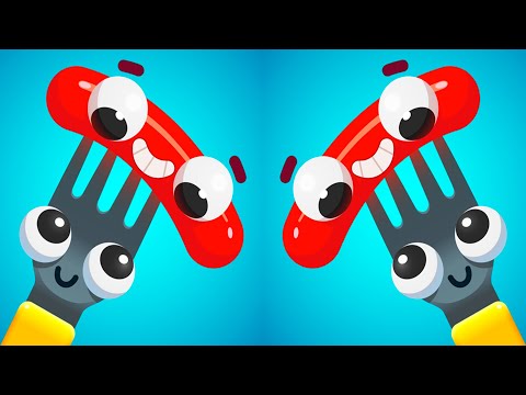 Fork N Sausage 🍢🍡 Levels 251 to 300 - Gameplay (IOS, Android Game)