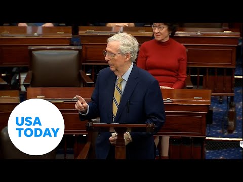 Watch Mitch McConnell deliver his final speech as Republican leader