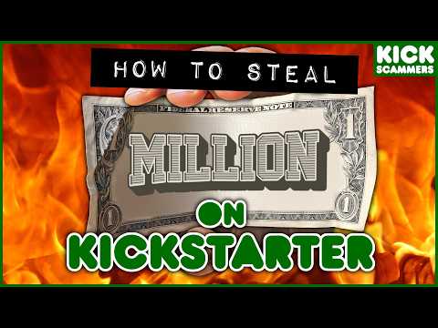 How to steal $1,000,000 on KICKSTARTER | Crazy Crowdfunding stories