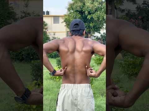 Back की जमी चर्बी को हटाये आसानी से🙌 #homeworkout #fatloss