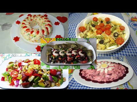 5 RECETAS DE VERANO ENSALADAS Y ENSALADILLAS FRESQUITAS
