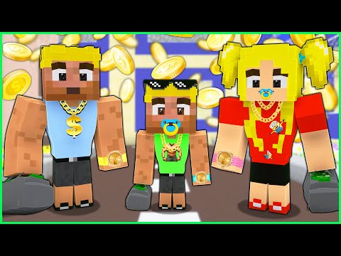KASLI EFEKAN AİLESİ MİLYONER OLDU! 🤑 - Minecraft ZENGİN FAKİR HAYATI