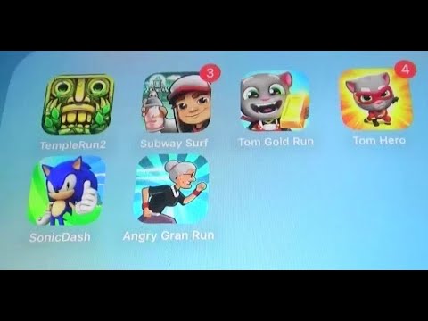 Halloween Updates in Temple run 2, Subway Surfers, Tom Gold Run, Tom Hero Dash, Sonic Dash, Gran Run