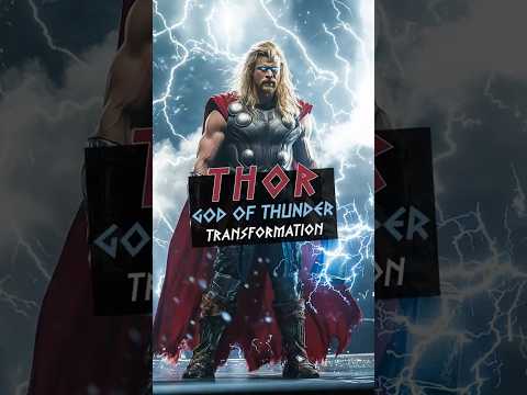 Thor clapped the stage with a thunder!⚡The END reveals his true form! #agt #bgt  #shapeshifting