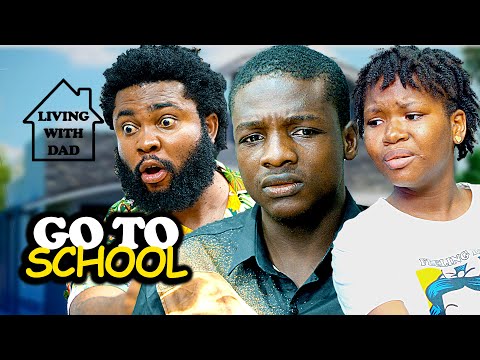 GO TO SCHOOL | LIVING WITH DAD | Mark Angel Comedy